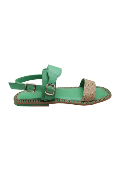 Kemal Tanca 862 J-4 Kadın Sandalet Yeşil