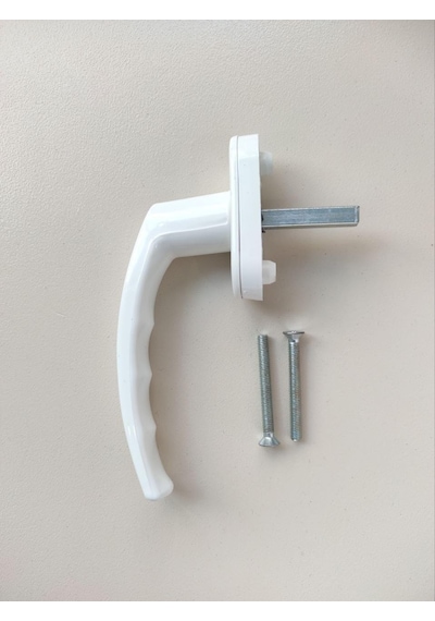 Pvc Pimapen Pencere Kolu Balkon Sürme Kapı Kolu 2, Beyaz Genel