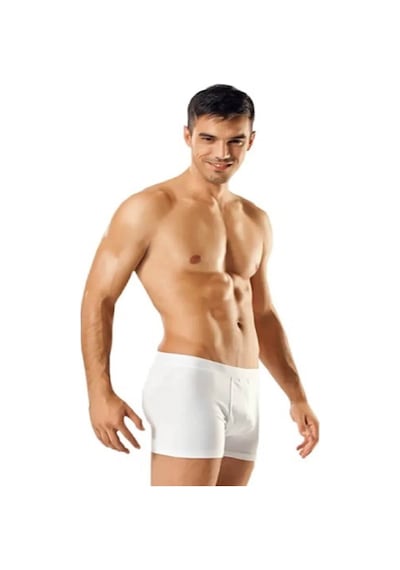 Tutku Erkek Likralı Boxer 6'lı Paket Abani Classic Beyaz