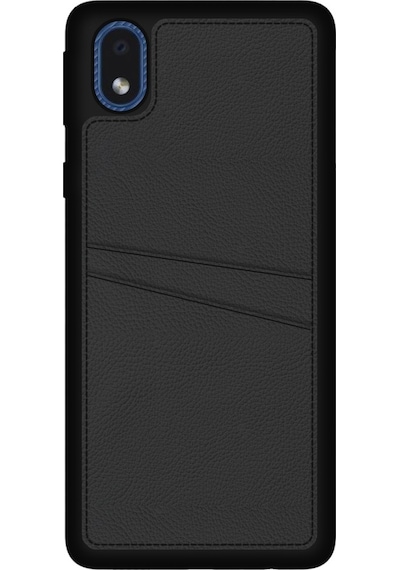 Fitcase Samsung Uyumlu Galaxy A01 Core Kilif Proda Deri Çift Kartlik Cep 500640610