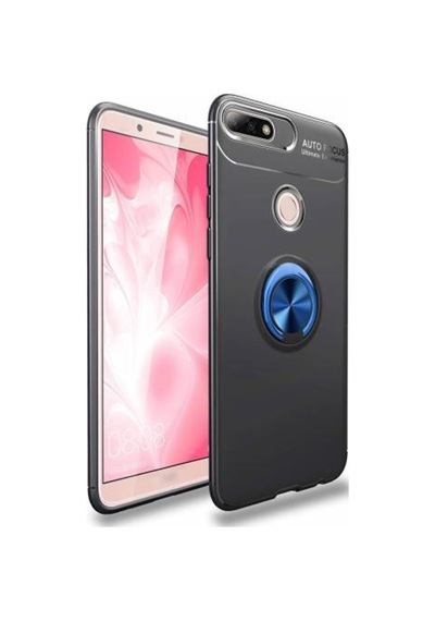 Huawei P Smart 2018 Yüzüklü Manyetik Ravel Kilif 513799631