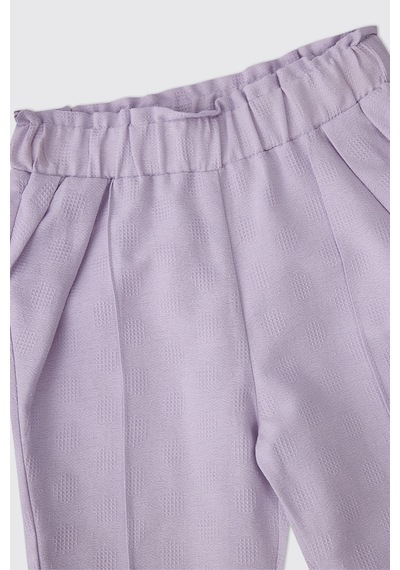 Panço Kız Çocuk Lila Pantolon 2611gk04028 Mor