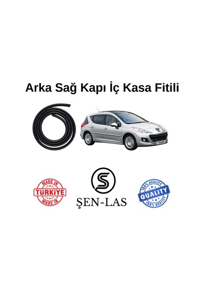 Peugeot 207+ Station Wagon Şen-las Sağ Arka Kapı Fitili Şl14803