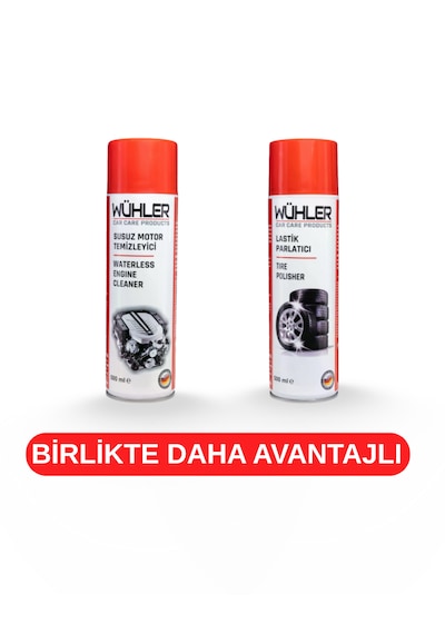 Wühler Susuz Motor Temizleyici + Lastik Parlatıcı 1000 Ml