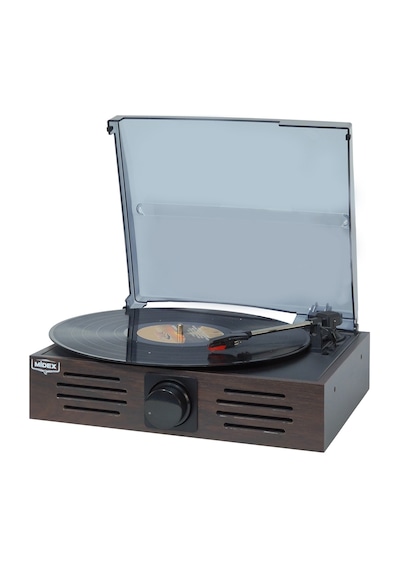 Midex MTX-106BN 3 Devir Nostaljik Retro Pikap Plak Çalar + İğne