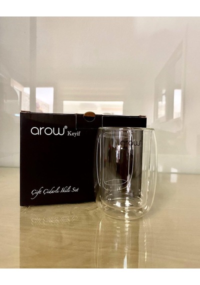Çift Çidarlı Ikili Bardak 250 ML