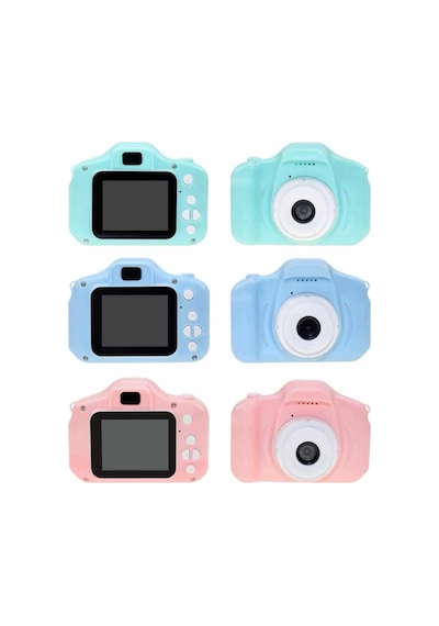 Çocuklara - 289 - Özel Fotoğraf Ve Video Çeken Mini Çok Renkli - Csmo-tex - Fotoğraf Makinesi