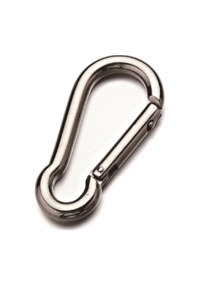 Geçmeli Yapış Kanca Karabina Yaylı 10 Mm - 10 Cm