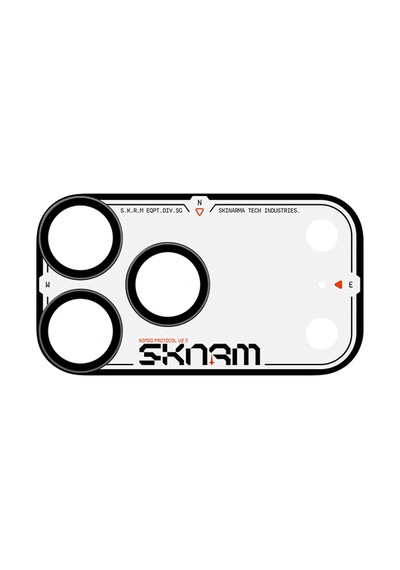 İphone 18 Pro Max Uyumlu Skinarma Atlas Serisi Ionix Kamera Lens Koruyucu Siyah