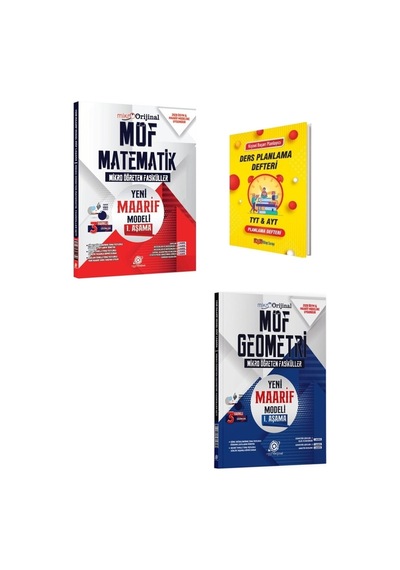 Tyt 2028 Maarif Matematik Ve Geometri Mikro Öğreten Fasiküller + Planlama Defteri