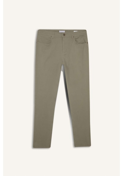 Defacto Slim Fit Dar Kesim Dar Paça Pantolon B2089ax25aukh465 Haki Defacto Slim Fit Dar Kesim Dar Paça Pantolon B2089ax25aukh465 Haki