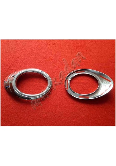 Markadan Ford Connect Krom Sis Farı Çerçevesi 2009-2014 2 Parça  A