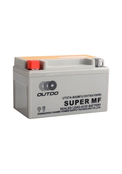 Outdo Utx7a-bs 12v 7 Ah Motosiklet Aküsü