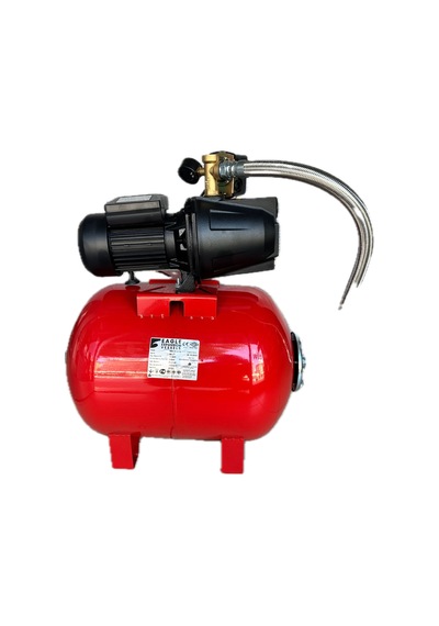 İrka M80 Jet Hidrofor 4kat/4daire - 50 Litre Tanklı - İmpo Pompalı - 1hp