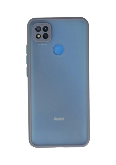 Uryport Xiaomi Redmi 9c Kılıf Montreal Silikon Kapak - Gri