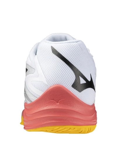 Mizuno Thunder Blade Z Unisex Voleybol Ayakkabısı Beyaz / Turuncu Çok Renkli