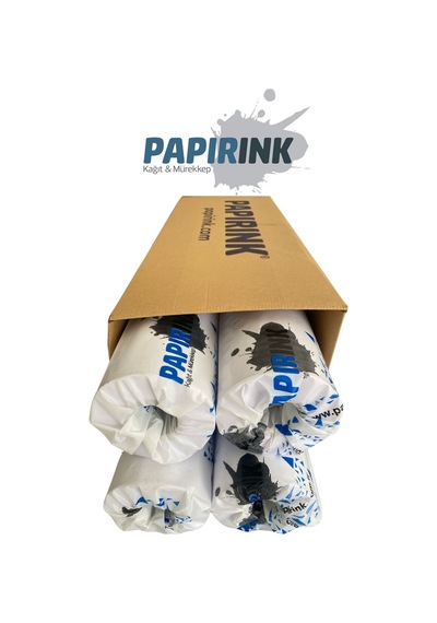 62 cm x 100 mt Plotter Kağıdı 80 gr. 4 Adet