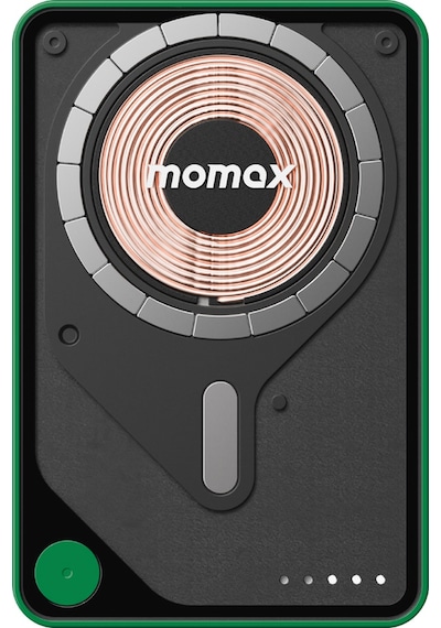 Momax IP132HKG Power X Pro+Magnetic Wireless 10000 mAh Standlı + USB-C Kablo Powerbank Yeşil