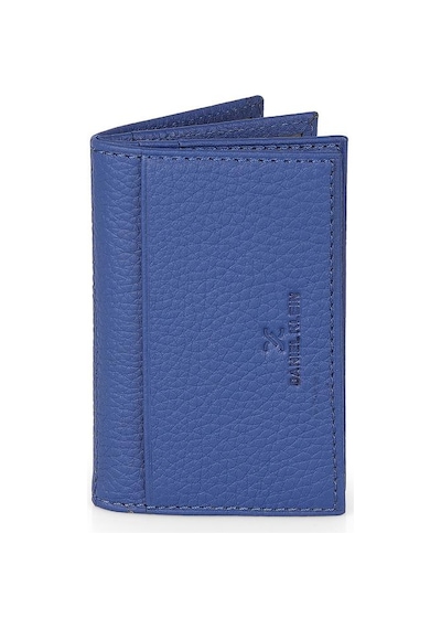 Daniel Klein Dkl1169-5 Gerçek Deriden Üretilme Mavi Erkek Cüzdan&kartlık Mavi