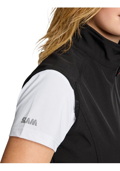 Slam Act Ws Softshell Vest W01 Siyah