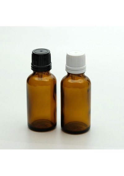 Damlalıklı İçten 30 Ml 10 Adet Amber Şişe