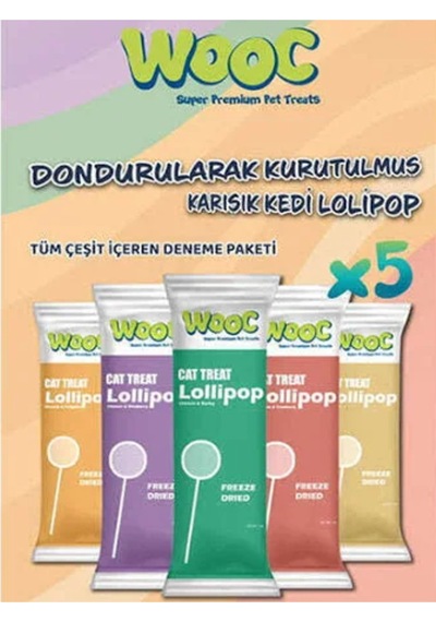 Karışık Kedi Ödülü Lolipop 1.4 Gr