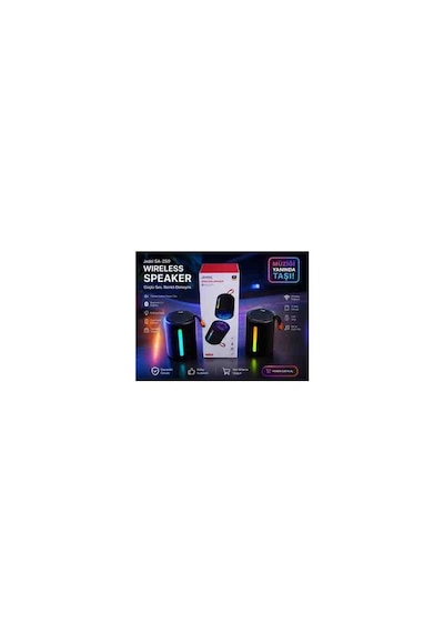 Jedel Sa-250 Led Aydınlatmalı Ve Manyetik 2'si 1 Arada Tasarımlı Bluetooth Stereo Hoparlör