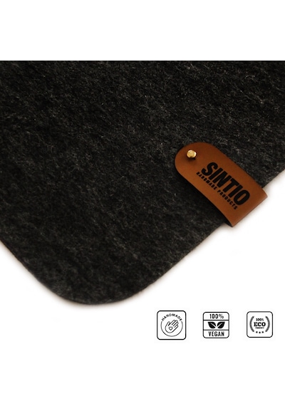 Sintio 50x100 Kaydırmaz Taban İlavesiz Keçe Mousepad Antrasit