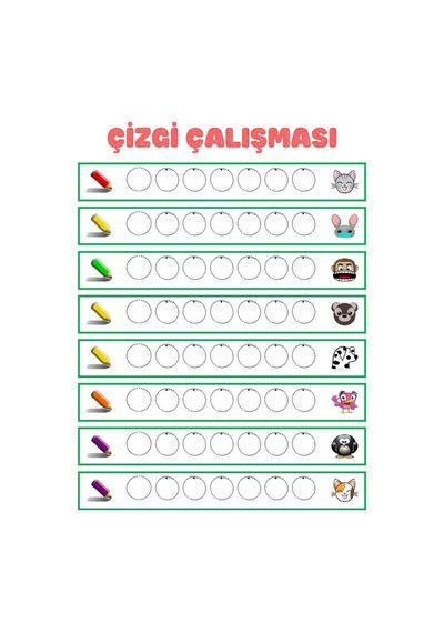Okul Öncesi Süper Ötesi Çizgi Çalışmaları Kitap Seti 3 Kitap