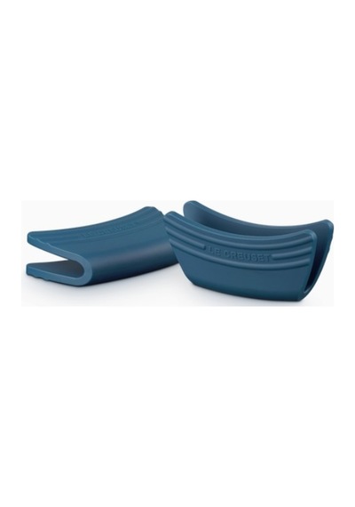 Le Creuset Silikon Tencere Sap Koruyucu Seti, Isıya Dayanıklı Mutfak Ekipmanları Koyu Mavi 8