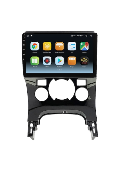 Peugeot 3008 Android Multimedya Sistemi 2009-2016 Crv-4070xa Dijital Klima 10"