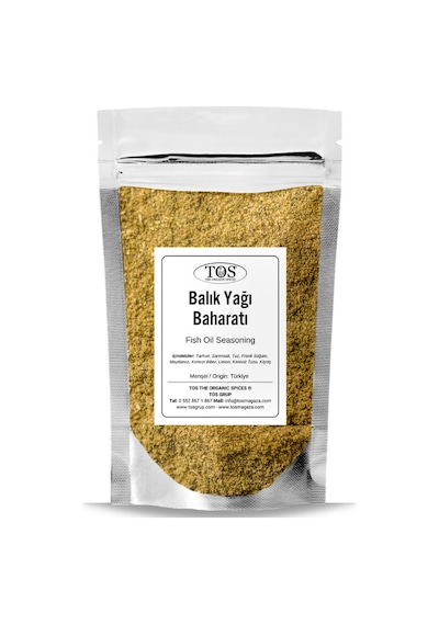 Tos The Organic Spices Balık Yağı Baharatı 500 G