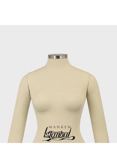 Videolu Ürün-38 Beden Kollu Balık Model Terzi Prova Mankeni 527200788