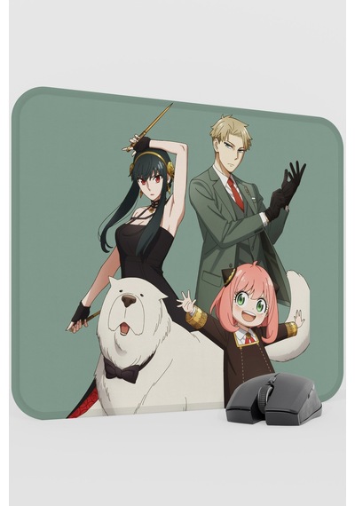 Spy Family Anime V3 - 48x40 Xl Gaming Kauçuk Kaymaz Taban Mouse Pad Fare Altlığı
