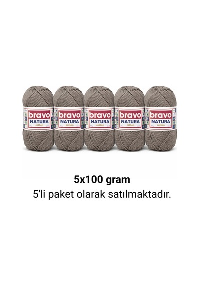 Natura Cotton Vizon 303 Pamuk İplik 100gr 200mt