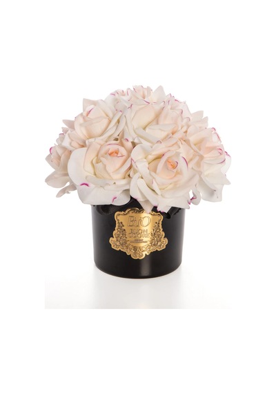 Siyah Cam Gold 14 Gül Luxury Home Perfume Rose