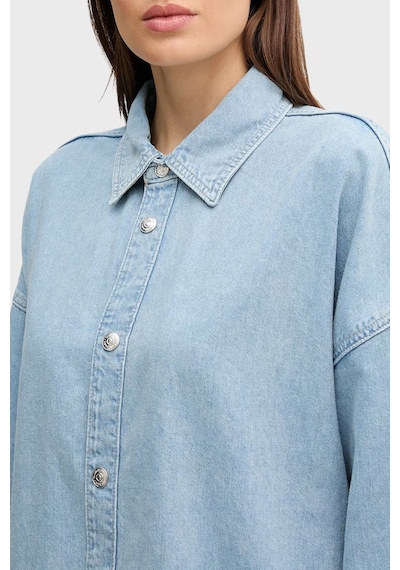 Calvin Klein Bayan Gömlek Lv047c709g X1o İndigo Indigo