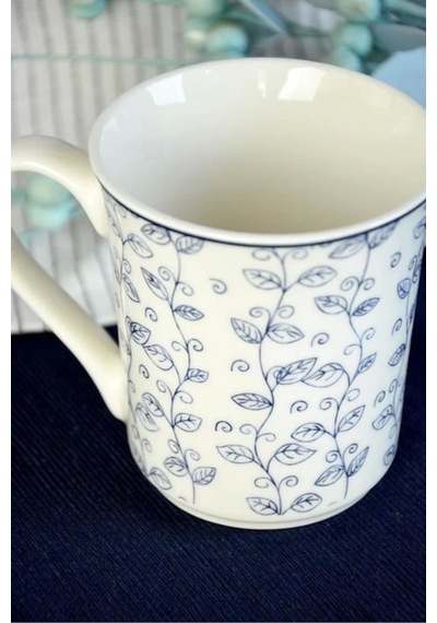 Şener Şnr 101776 Kupa Renkli Leaf 300 Ml 07 Beyaz
