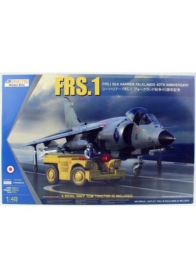 Kinetic K48138 1/48 Ölçek, Frs.1 Sea Harrier Falklands 40th Anniversary Savaş Uçağı, Plastik Model Kiti-56369