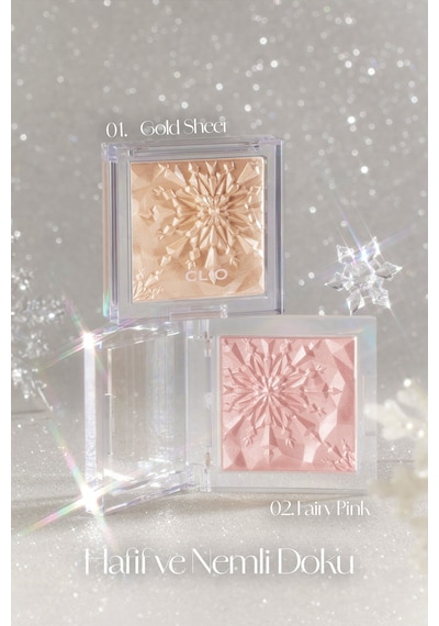 Clio Prism Highlighter 02 Fairy Pink