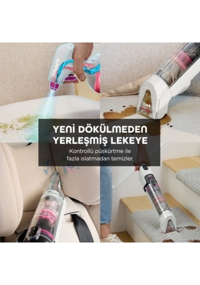 Kablosuz Leke Çıkarma Aleti İle Kolay Temizlik