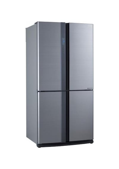 Sharp SJ-EX820F2-SL 4 Kapılı 605 LT No-Frost Gardırop Tipi Buzdolabı