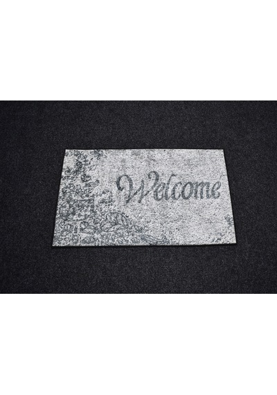 Zehra Abla Halı Yeni Lüks Dekoratif Welcome Paspas Tasarım Digital Baskı Makine Halısı 7149 Çok Renkli