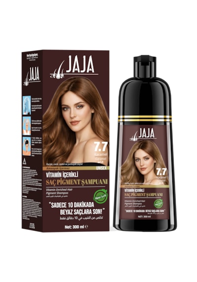 Jaja Karamel 7.7 Beyaz Kapatıcı Şampuan 300 Ml Tüm Saç Tipleri