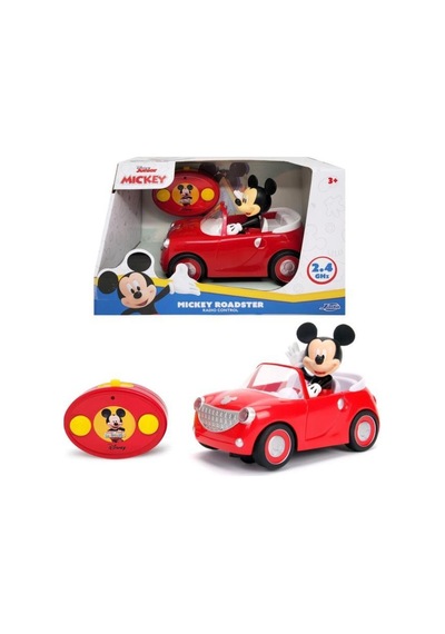Jada Disney Mickie Uzaktan Kumandalı Rc Roadster Aracı 9333455214r00 Kırmızı