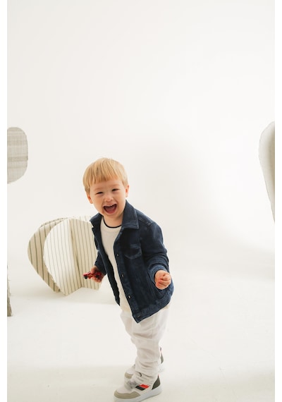 Nanica Kids Erkek Çocuk Gabardin Kot Ceket 124504 Lacivert