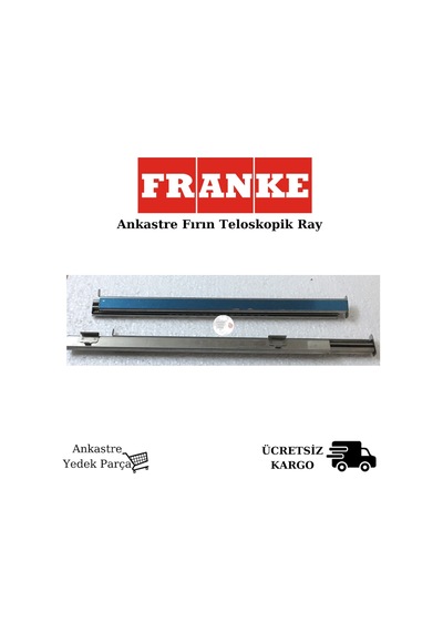 Franke Uyumlu Ankastre Fırın Teloskopik Tepsi Taşıyıcı Raf Kızak - 420878468