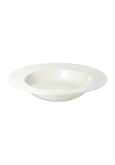 Derin Tabak, Beyaz, 24 Cm Açık