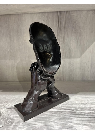 Reçine Düşünen Insan Biblo/ Mask Model1