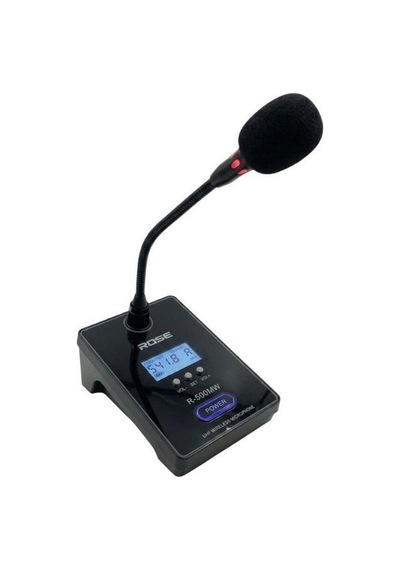 Rose R-500mw Uhf Kablosuz Masaüstü Mikrofon 32 Kanal